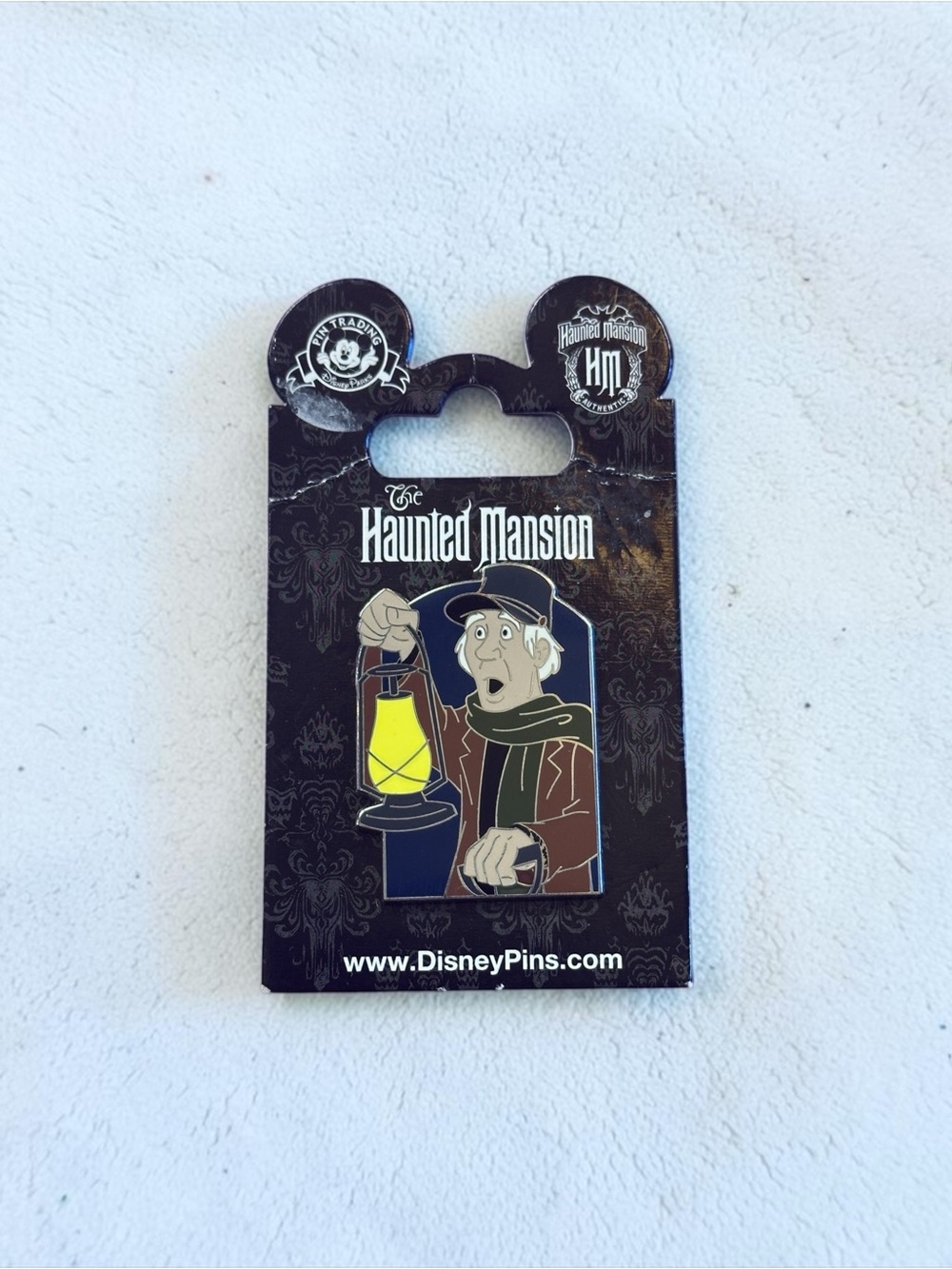 Haunted Mansion 50th Anniversary Caretaker Disney Pin